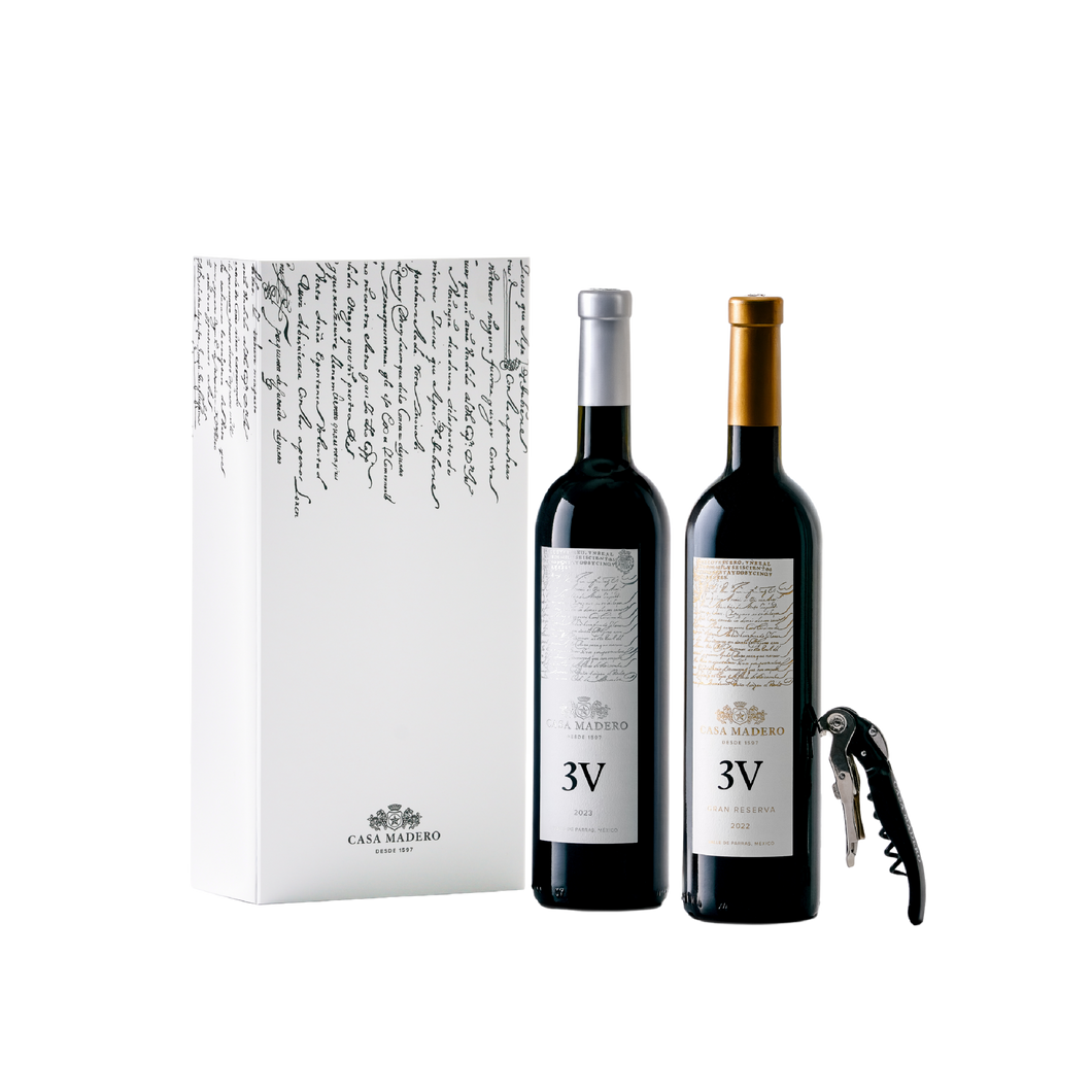 Coleccion 3V Obsequio Casa Madero 2 Botellas