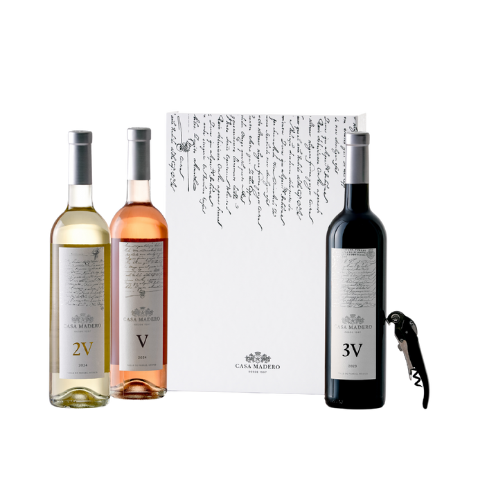 Colección Ensambles Obsequio Casa Madero 3 Botellas