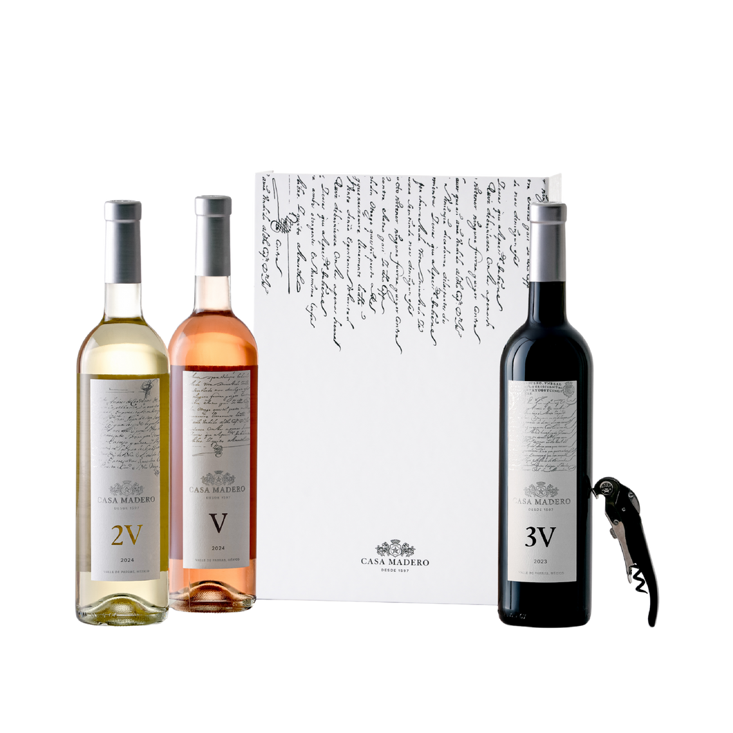 Colección Ensambles Obsequio Casa Madero 3 Botellas
