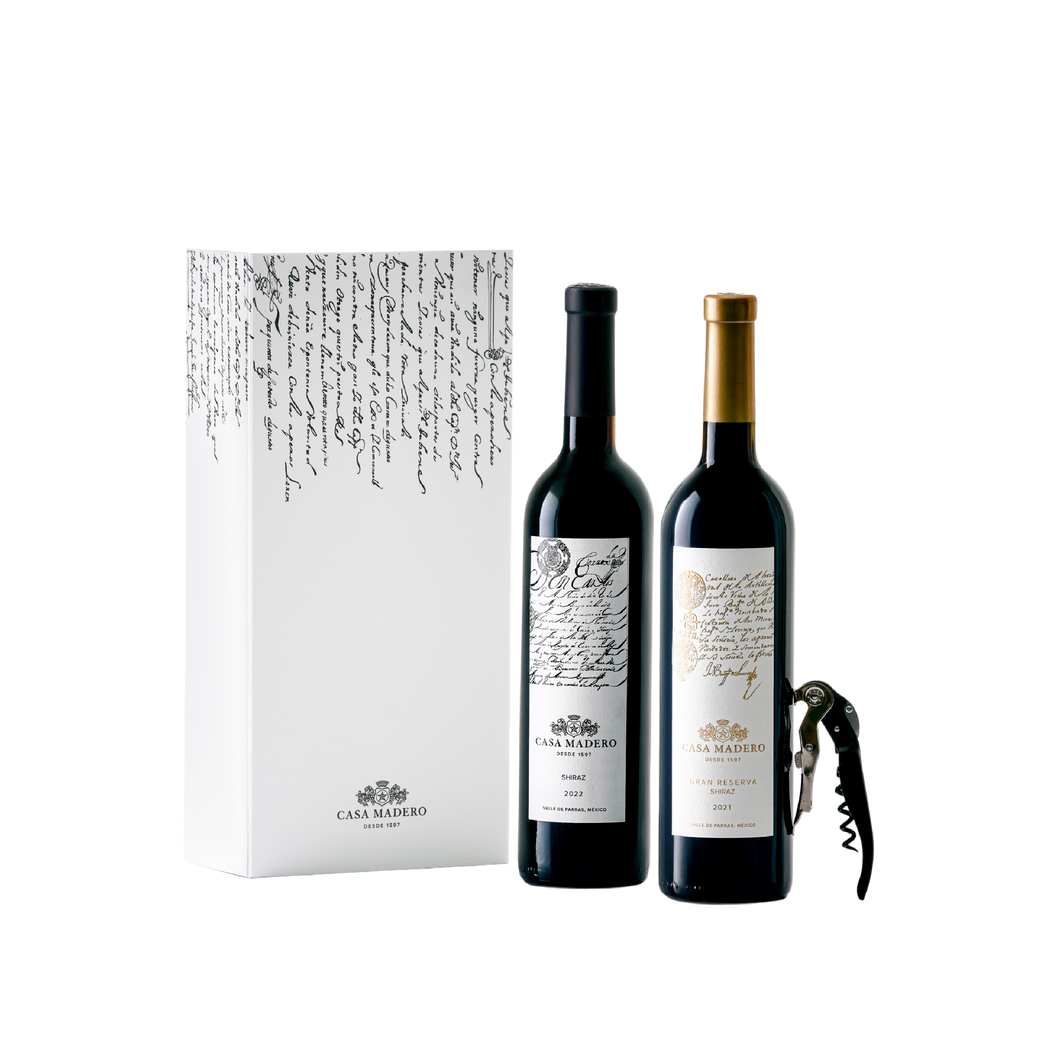 Coleccion Shiraz Obsequio Casa Madero 2 Botellas