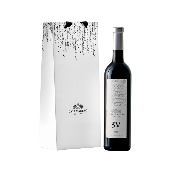 Bolsa de Obsequio 3V Casa Madero Vino Tinto Mexicano