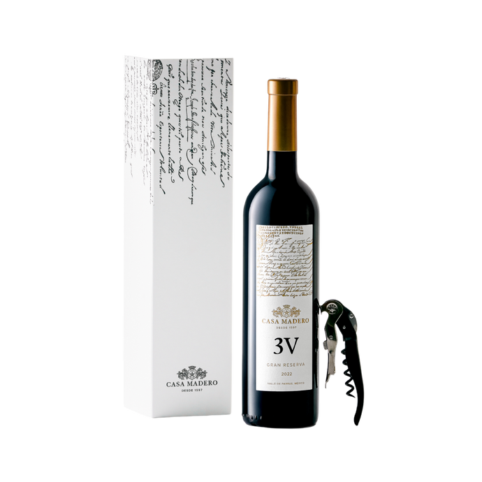 Obsequio Gran Reserva 3V Casa Madero Valle de Parras